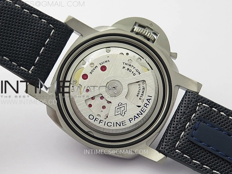 PAM1117 70 Years Ti Case TTF Best Edition Blue Dial on Blue Kevlar Composite Strap P.9010 Clone
